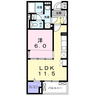 【間取り】 | フェリーチェ大鷹
