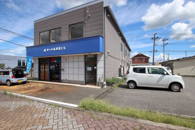 【外観】 | 新発田市新富町2丁目貸店舗 | ２階入口側外観