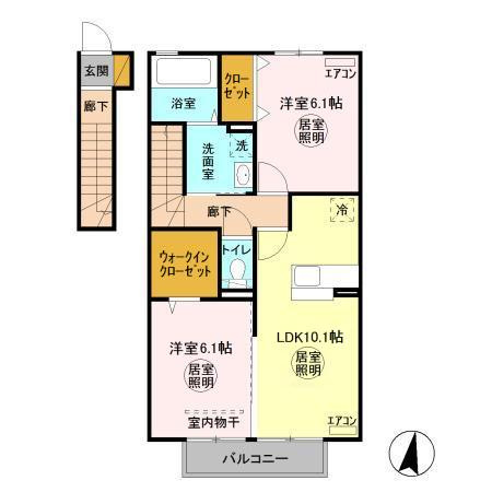 【間取り】 | カモミールA
