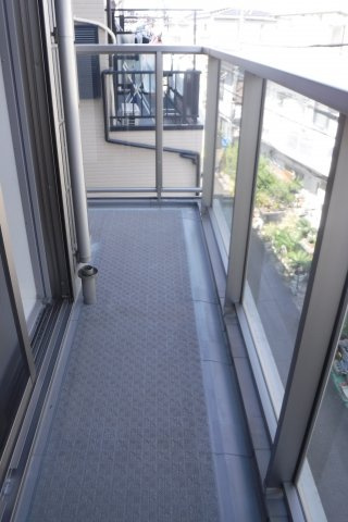 Luceヘーベルメゾン元住吉のバルコニー