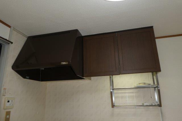 セジュール藤原Ａのキッチン|キッチン上収納