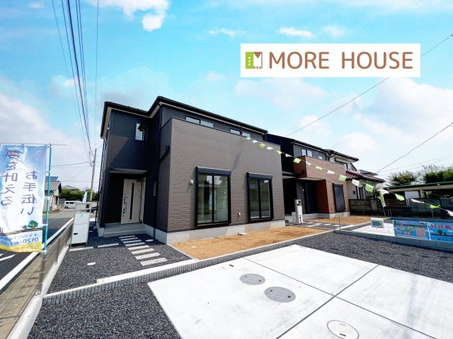 LIGNAGE伊勢崎市境下武士22-1期　新築住宅４号棟の外観