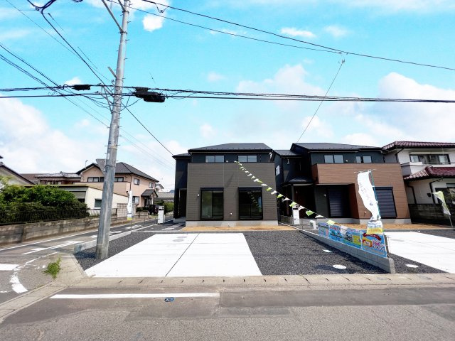 LIGNAGE伊勢崎市境下武士22-1期　新築住宅４号棟の外観