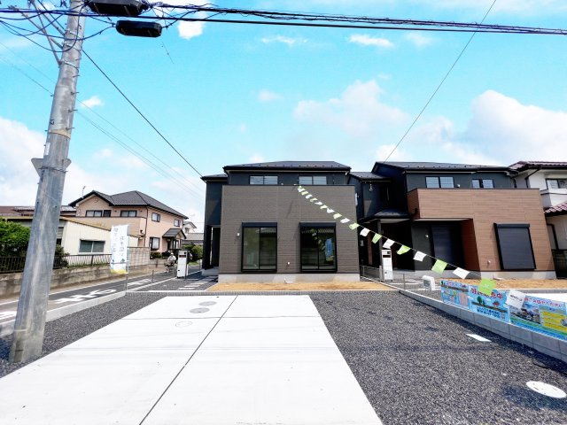 LIGNAGE伊勢崎市境下武士22-1期　新築住宅４号棟の外観
