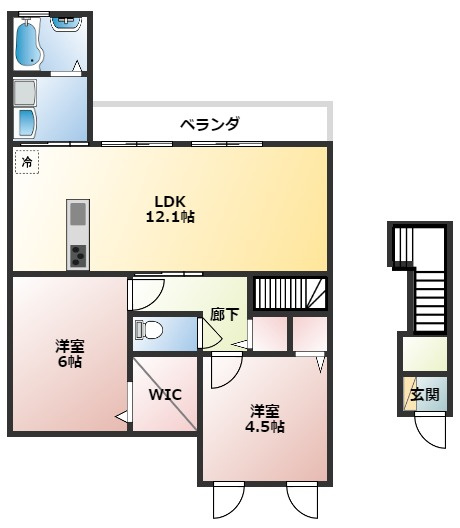 【間取り】 | フレア