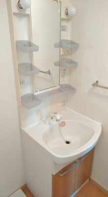 【洗面所】 | グリーンコート初芝C棟