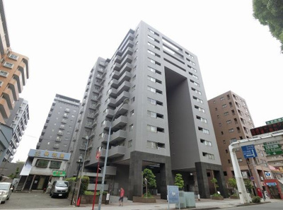 【外観】 | 公園通り弐番館 | 総戸数106戸、1998年11月築、管理人は日勤勤務につき管理体制良好です♪