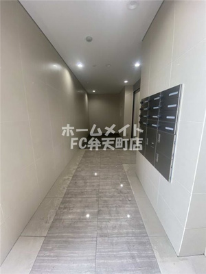 【エントランス】 | ユニッソン朝潮橋 | 落ち着いたエントランスです