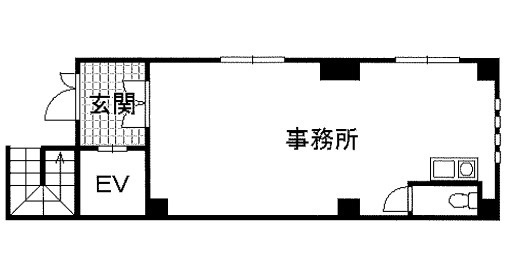 堺市堺区大町東　貸店舗　物件番号：259727の間取り