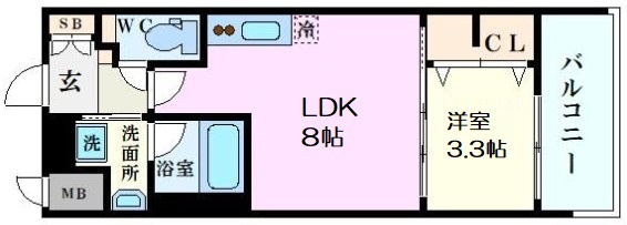 【間取り】 | スプランディッド中之島DUE