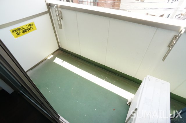 熊本市中央区小沢町の賃貸マンションのバルコニー