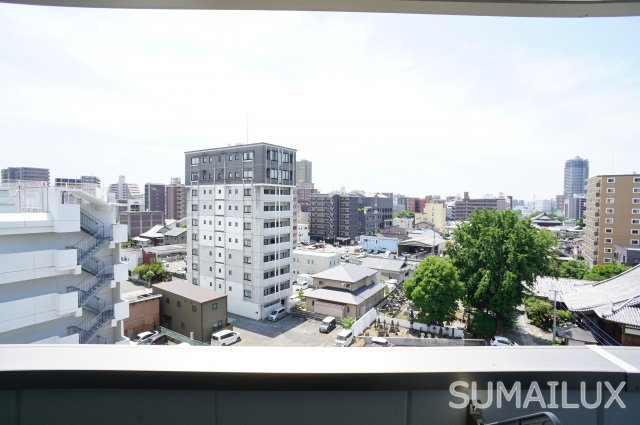 熊本市中央区小沢町の賃貸マンションの展望