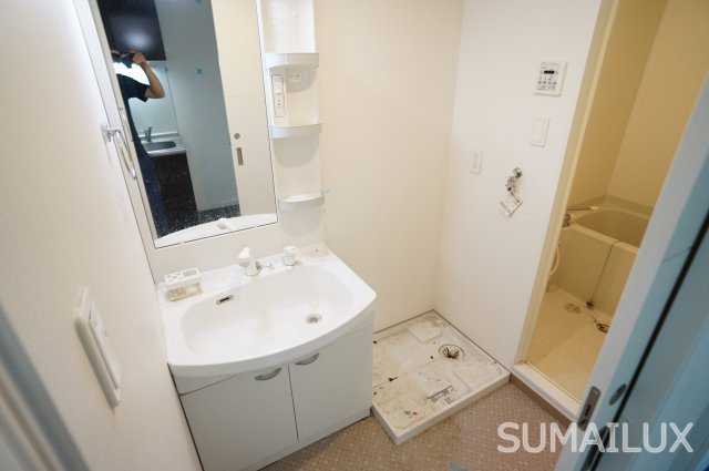 熊本市中央区小沢町の賃貸マンションの洗面所