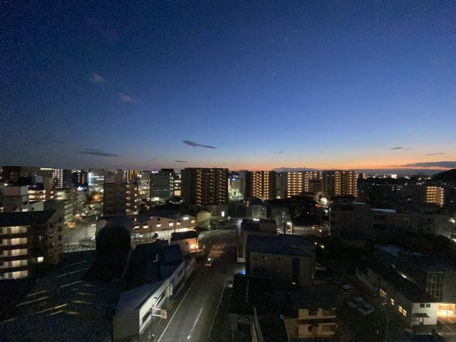 モアグレース小牧ミッドテラスの展望|夜景もすごく綺麗ですよ☆毎日見ることが出来ますね！