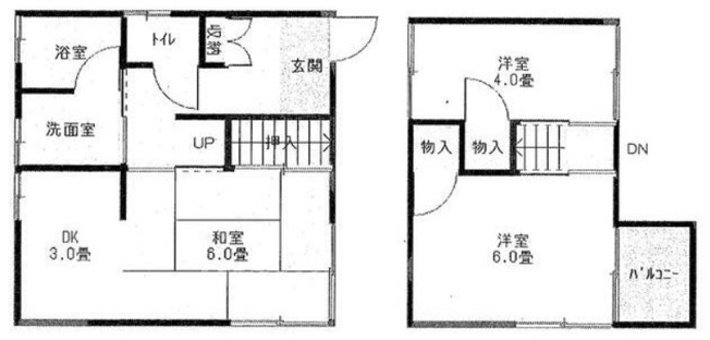 【間取り】 | 亀岡　篠町見晴三丁目　一戸建