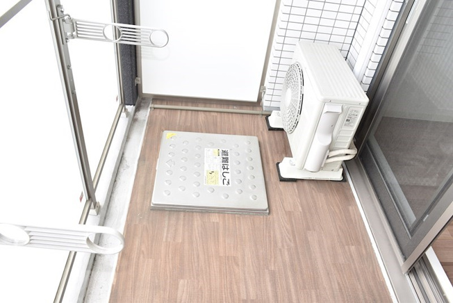 【バルコニー】プレサンス岡山駅前