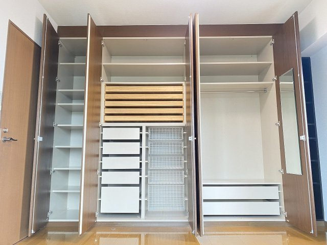 マイネブルクの収納|寝室：収納