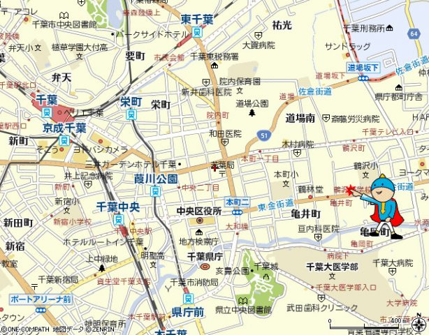【地図】 | アネックス檀 | 案　内　図