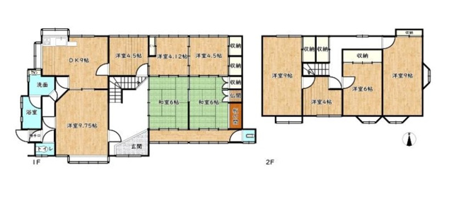 【間取り】 | 姫路市砥堀／中古戸建