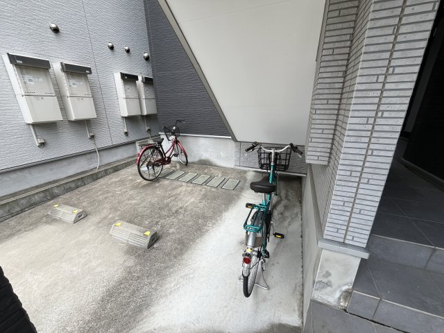 ザ・レジデンス岩槻のその他共用部分|駐輪場です