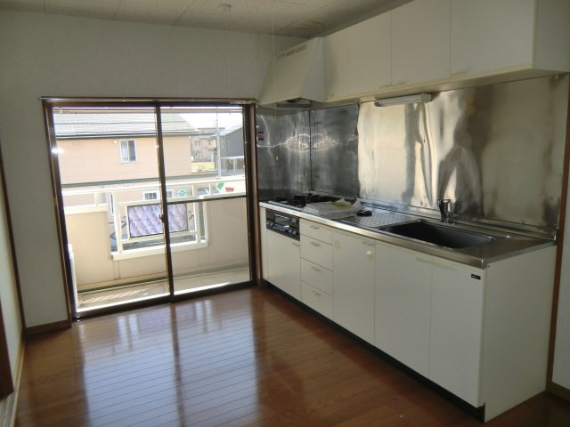 コーポウエストのキッチン