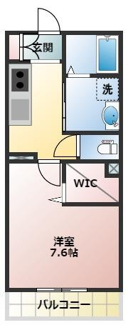 エスカイヤーⅨの間取り|広い間取りです　反転タイプございます