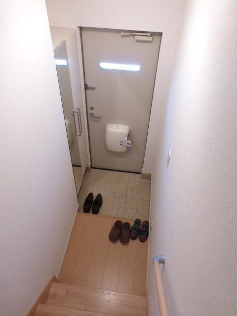 アンバーガーデンの玄関