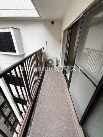 エクセルハイム川富のバルコニー