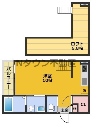 【間取り】 | LIBRE　中村公園(リブレナカムラコウエン) | 間取りです