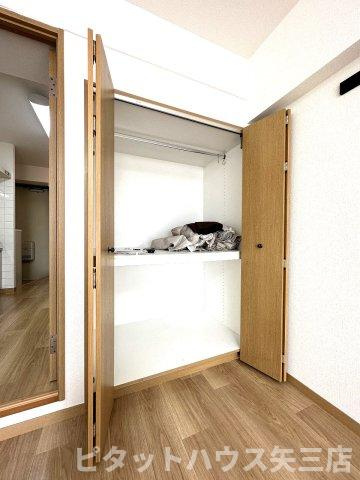 メゾン南昭和の収納|収納のためのスペースです