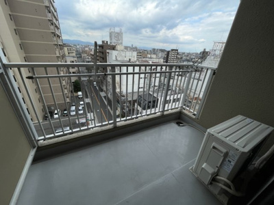 【バルコニー】 | 朝日プラザ淡路 | 広々としたバルコニーです