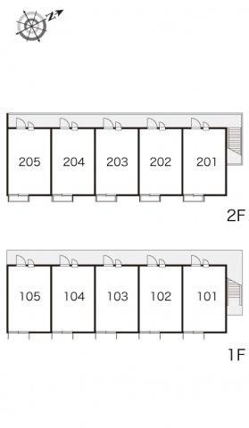 レオパレス九品の駐車場