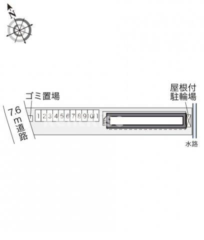 レオパレスｆｉｄａｒｅの駐車場