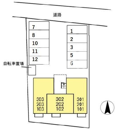 エスポワールＨｕｇの玄関