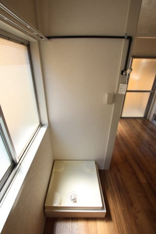 【設備】 | マンション北野田 | 室内洗濯機置場