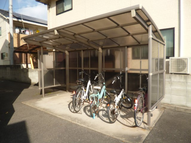 倉敷市田ノ上のアパートのその他共用部分|駐輪場