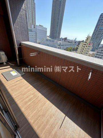 プレジオ弁天町EUROのバルコニー