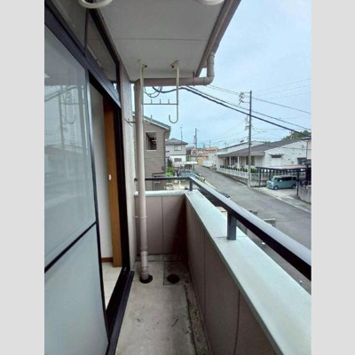 【バルコニー】 | メゾン若王子 | ※イメージ（他部屋の写真です）