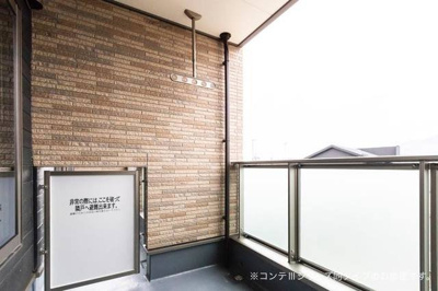 【バルコニー】 | ブランドール久米田Ⅴ