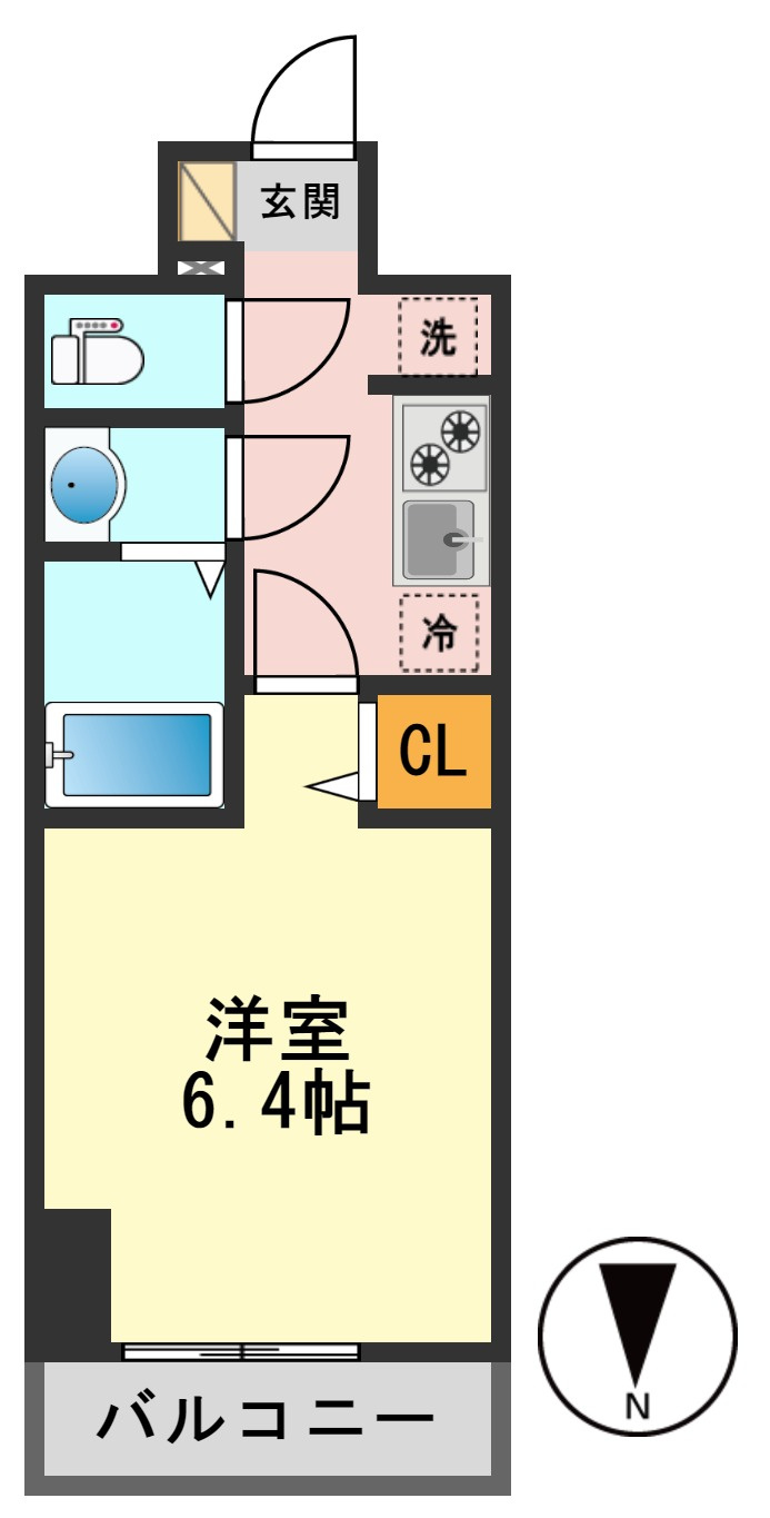 THE PASEO新小岩Ⅱの間取り