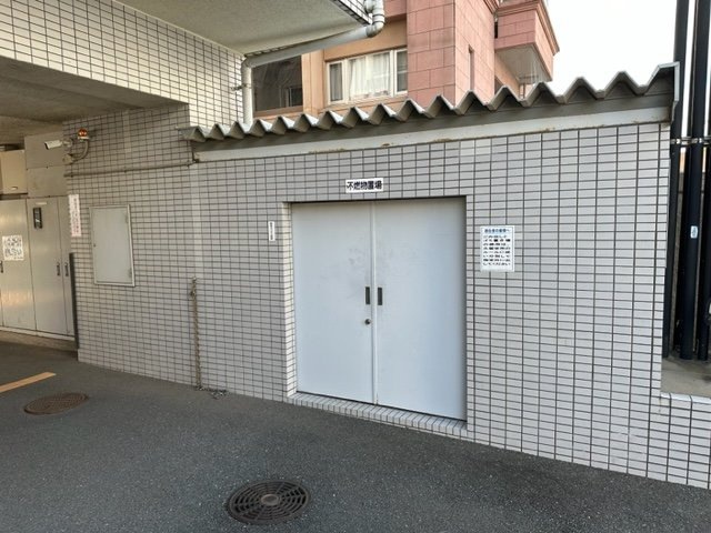 朝日プラザ久留米Ⅱのその他共用部分|敷地内ゴミ置き場（不燃物）