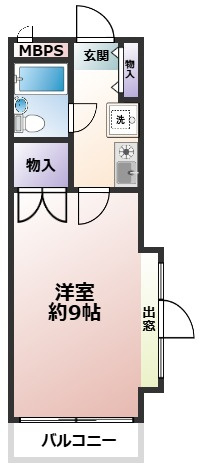 ミリオンコート久米川駅前の間取り