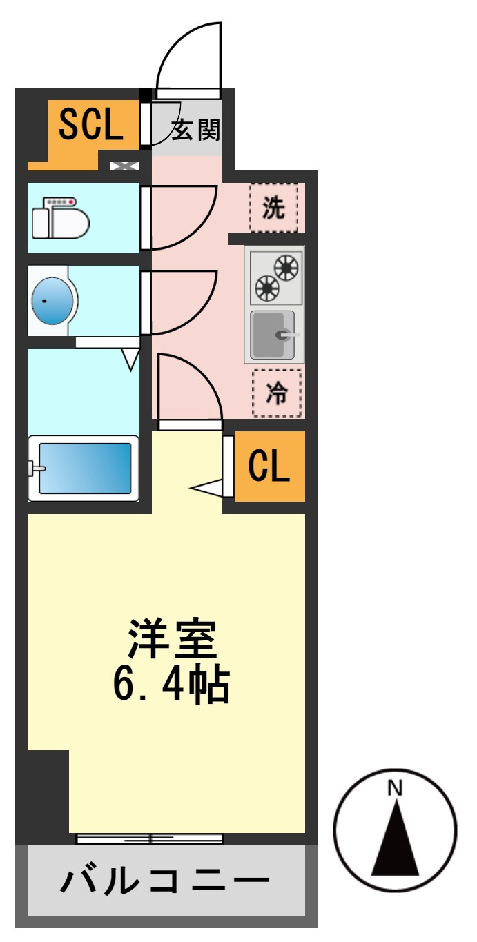 THE PASEO新小岩Ⅱの間取り