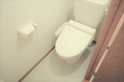 レオパレスあやめのトイレ|画像6