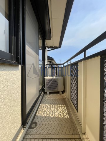 クロワール　Ⅰのバルコニー