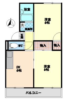 【間取り】 | セジュール住吉　A棟