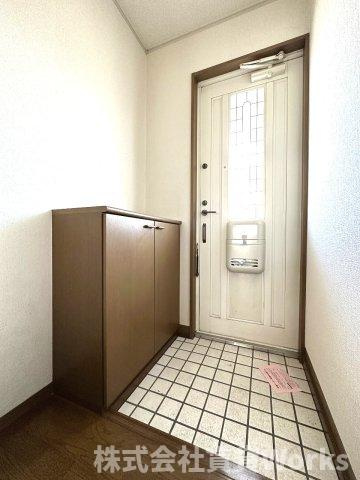 セジュールウインズの玄関|シンプルで使いやすい玄関です