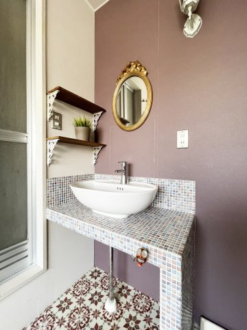 アベニューモリSt.Ⅲの洗面所