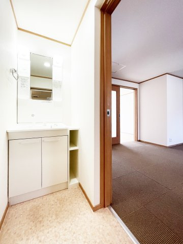 中吉野ハイツの洗面所