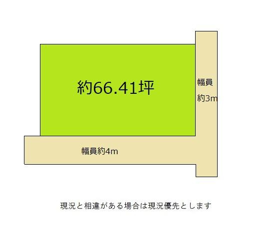和歌山市古屋　土地の土地図
